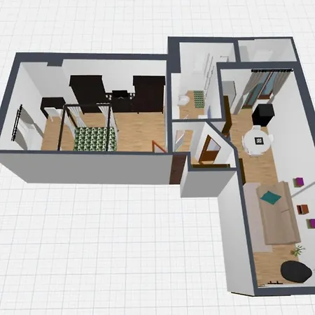 ! Esotico ! Letto Baldacchino - Metro 5 Min - 50mq Apartment